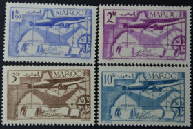 Інше Другое ^/--/^ Французские колонии Марокко Карта Авиация Авиапочта 1939 ^_^^^ Французькі колонії Марокко Карта Авіація Авіапошта 1939 - фото фото фото