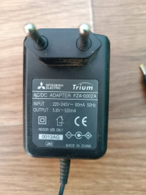 Інше Другое ^/--/^ Адаптер FZA-0002 /--/ A MITSUBISHI ELECTRIC. 5.8 /--/ V 520 ma. Оригинал. ^_^^^ Адаптер FZA-0002 /--/ A MITSUBISHI ELECTRIC 5.8 /--/ V 520 ma. Оригінал. - фото фото фото
