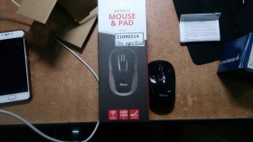 Миші Мыши ^/--/^ Беспроводная оптическая мышь Trust Mouse &amp; Pad Primo № 21090314 ^_^^^ Trust Mouse &amp; Pad Primo No 21090314 - фото фото фото