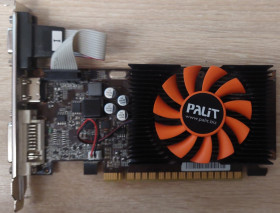 Відеокарти Видеокарты ^/--/^ Відеокарта Palit  (XpertVision) GeForce GT 730 1 /--/ GB DDR /--/ 3  (128-bit)  б/в код.v /--/ 16 ^_^^^ Видеокарта Palit (XpertVision) GeForce GT 730 1 /--/ GB DDR /--/ 3 (128-bit) б/в код.v /--/ 16 - фото фото фото