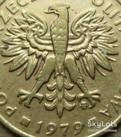 - року - года ^/--/^ Польша 2 злотых 1979 с м/м MW ^_^^^ Польща 2 злотих 1979 з м/м MW - фото фото фото