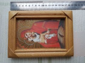 Інше Другое ^/--/^ Икона в деревянной рамке. 001 ^_^^^ Ікона в дерев'яній рамці. 001 - фото фото фото