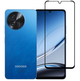 Чохли, бампера Чехлы, бампера ^/--/^ Захисне скло LUX для Doogee Note 59 / Note 59 Pro / Note 59 Pro Plus повна проклейка чорний ^_^^^ Защитное стекло LUX для Doogee Note 59 / Note 59 Pro / Note 59 Pro Plus полная проклейка черный - фото фото фото