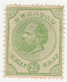 Острівні держави Островные государства ^/--/^ Кюрасао  1873   г. № 1 ^_^^^ Кюрасао 1873 No 1 - фото фото фото