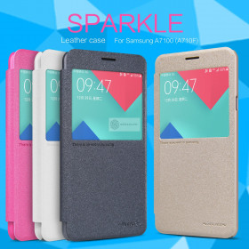 Чохли, бампера Чехлы, бампера ^/--/^ чехол книжка Nillkin Sparkle для Samsung Galaxy A /--/ 7 2016 A /--/ 710 F чохол книжка ^_^^^ чехол книга Nillkin Sparkle для Samsung Galaxy A /--/ 7 2016 A /--/ 710 F чехол книжка - фото фото фото