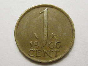 Нідерланди Нидерланды ^/--/^ Нидерланды 1 цент 1966 года 38572 ^_^^^ Нідерланди 1 цент 1966 року 38572 - фото фото фото