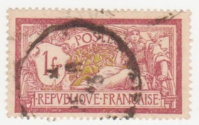 Франція Франция ^/--/^ Франция  1900  г. № 99 гашеная ^_^^^ Франція 1900 р. No 99 гашена - фото фото фото