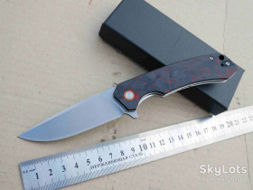 Ножі, мультітули Ножи, мультитулы ^/--/^ HWZBBEN J /--/ 146, D /--/ 2 Stonewash, Сarbon Black-Red, Tactical, Flipper, підшипник, EDC, Outdoor, Liner Lock ^_^^^ HWZBBEN J /--/ 146, D /--/ 2 Stonewash, Сarbon Black-Red, Tactical, Flipper, подшипник, EDC, Outdoor, Liner Lock - фото фото фото