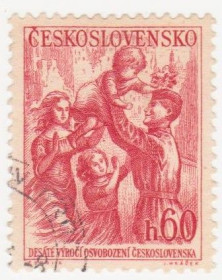 Чехословаччина Чехословакия ^/--/^ Чехословакия  1955 г..№ 901 гашеная ^_^^^ Чехословаччина 1955 р. No 901 гашена - фото фото фото
