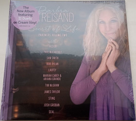Платівки Пластинки ^/--/^ BARBRA STREISAND The Secret Of Life: Partners, Volume Two LP Cream Marble  Sealed/Запечатаний ^_^^^ BARBRA STREISAND The Secret Of Life: Partners, Volume Two LP Cream Marble Sealed - фото фото фото