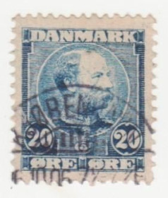 Скандинавія Скандинавия ^/--/^ Дания 1904 г..№ 43 гашеная ^_^^^ Данія 1904 р. No 43 гашена - фото фото фото