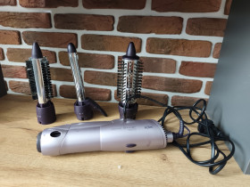 Фени Фены ^/--/^ Фен-щітка стайлер Solac Ionic Styler 1000 із 3 насадками  (іонизація) ^_^^^ Фен-щетка стайлер Solac Ionic Styler 1000 с 3 насадками (ионизация) - фото фото фото