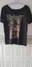 Футболки, майки Футболки, майки ^/--/^ Футболка &amp;quot;Slipknot&amp;quot;  (100% cotton, L, UK) б/у ^_^^^ Футболка &amp;quot;Slipknot&amp;quot; (100% cotton, L, UK) б/у - фото фото фото