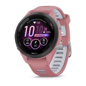 Розумні годинники (Smart watch) Умные часы (Smart watch) ^/--/^ Смарт-часы Garmin Forerunner 265 /--/ S Black Bezel w. Light Pink Case and Light Pink/Whitestone S. Band ( ^_^^^ Garmin Forerunner 265 /--/ S Black Bezel w. Light Pink Case and Light Pink/Whitestone S. Band - фото фото фото