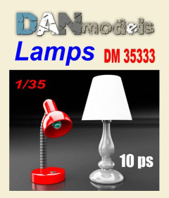 Аксесуари Аксессуары ^/--/^ Danmodel 35333 -материал для диорам.настольная лампа. Набор 10 шт. Печать 3 /--/ D, 1/35 ^_^^^ Danmodel 35333 - матеріал для діорам.настільна лампа. Набір 10 шт. Печатка 3 /--/ D, 1/35 - фото фото фото