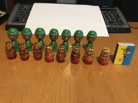 Фігурки, солдатики Фигурки, солдатики ^/--/^ Матрёшки, солдатики деревянные СССР ^_^^^ Матрьошки, солдатики дерев'яні СРСР - фото фото фото