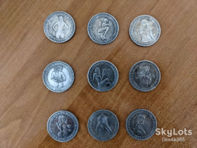 Сувенірні монети Сувенирные монеты ^/--/^ Сувенирная монета 1 Morgan Dollar СС   («Моргановский доллар») Копия ^_^^^ Сувенірна монета 1 Morgan Dollar СС («Морганівський долар») Копія - фото фото фото