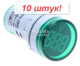 Амперметри, вольтметри Амперметры, вольтметры ^/--/^ 10 штук! AC вольтметр 0,40&amp;quot; 60-500 вольт зеленый круглый для врезки     (059 /--/ G) опт ^_^^^ 10 штук! AC вольтметр 0,40 &amp;quot; 60-500 вольт зелений круглий для врізки (059 /--/ G) опт - фото фото фото