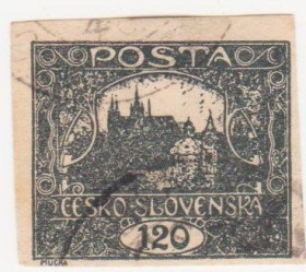 Чехословаччина Чехословакия ^/--/^ Чехословакия 1919 г №  36 гашеная ^_^^^ Чехословаччина 1919 р. No 36 гашена - фото фото фото
