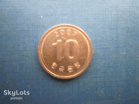 Республіка Корея Республика Корея ^/--/^ Монета 10 вон Південна Корея 2007 ^_^^^ Монета 10 вон Южная Корея 2007 - фото фото фото