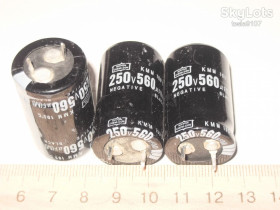 Конденсатори Конденсаторы ^/--/^ Конденсатор NIPPON CHEMI-CON 560 /--/ мкФ 250 /--/ В 560 /--/ uF 250 /--/ V 105 /--/ С        (лот - 1 /--/ шт) ^_^^^ Конденсатор NIPPON CHEMI-CON 560 /--/ мкФ 250 /--/ В 560 /--/ uF 250 /--/ V 105 /--/ С (лот - 1 /--/ шт) - фото фото фото
