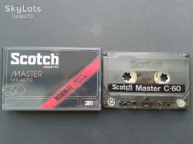 Касети Кассеты ^/--/^ Аудиокассеты Scotch Master C-60 ^_^^^ Серія Scotch Master C-60 - фото фото фото