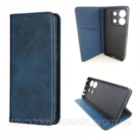 Чохли, бампера Чехлы, бампера ^/--/^ Чехол книжка Xiaomi Redmi Note 13 Pro 5 /--/ G Защита камеры (синий) ^_^^^ Xiaomi Redmi Note 13 Pro 5 /--/ G Захист камери (синій) - фото фото фото