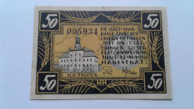 Інше Другое ^/--/^ Россия. Советск (Тильзит) Калининградской области. 50 пфеннигов. 1921. ^_^^^ Росія. Радянський (Тільзит) Калінінградської області. 50 пфенігів. 1921. - фото фото фото