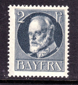 Інше Другое ^/--/^ Бавария 1918 г MNH - последний баварский король Людвиг III ^_^^^ Баварія 1918 MNH - останній баварський король Людвіг III - фото фото фото