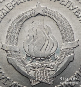 Югославія Югославия ^/--/^ Югославия 1 динар 1963 СФРЮ состояние  зл/0 /--/ ю /--/ 05 ^_^^^ Югославія 1 динар 1963 СФРЮ стан зл/0 /--/ ю /--/ 05 - фото фото фото