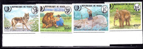 Фауна Фауна ^/--/^ Фауна . Нигер  1985 г MNH - ^_^^^ Нігер 1985 MNH - фото фото фото