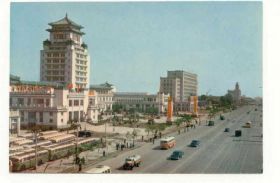 Іноземні Иностранные ^/--/^ Китай  1960  открытка Пекин Дворец культуры Старое фото ^_^^^ Китай 1960 листівка Пекін Палац культури Старе фото - фото фото фото