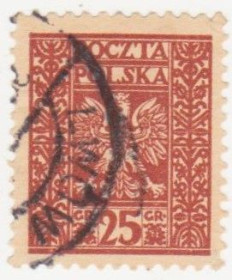 Польща Польша ^/--/^ Польша 1928 г №  228 гашеная ^_^^^ Польща 1928 р. No 228 гашена - фото фото фото