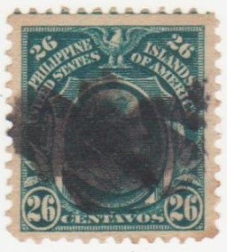 Північна Америка Северная Америка ^/--/^ Филиппины   1909  г.№  261 гашеная ^_^^^ Філіппіни 1909 р. No 261 гашена - фото фото фото