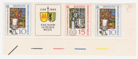 НДР, ФРН ГДР, ФРГ ^/--/^ ГДР 1964 г. № 794‑795 ** сцепка ^_^^^ НДР 1964 р. No 794-795 ** зчіпка - фото фото фото
