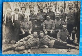 Листи, фото Письма, фото ^/--/^ ПОЧТОВАЯ КАРТОЧКА ПОЛЬША ВОЕННЫЕ И ЖЕНЩИНЫ ПОДРАЗДЕЛЕНИЕ 33 ^_^^^ Поважна картка Польщі військові та жінки підрозділ 33 - фото фото фото