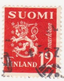 Скандинавія Скандинавия ^/--/^ Финляндия 1950 г. № 388 гашеная ^_^^^ Фінляндія 1950 р. No 388 гашена - фото фото фото
