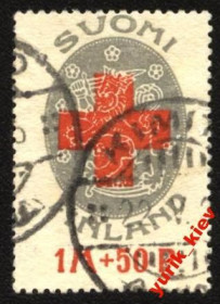 Балтійські країни Балтийские страны ^/--/^ Финляндия 1922 г.№ 105 гашеная ^_^^^ Фінляндія 1922 р. No 105 гашена - фото фото фото