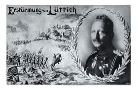 Іноземні Иностранные ^/--/^ Открытка Штурм Льежа Первая мировая 1914 г. Германия Fv /--/ 8.5 ^_^^^ Льєжа Перша світова 1914 Німеччина Fv /--/ 8.5 - фото фото фото