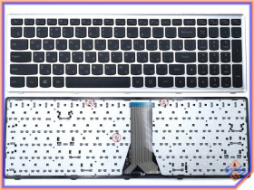 Клавіатури Клавиатуры ^/--/^ Клавиатура для LENOVO IdeaPad G /--/ 500 /--/ s, G /--/ 505 /--/ s, S /--/ 500, S /--/ 510 /--/ p, Z /--/ 510,Flex 15, 15 /--/ D (RU Black с рамкой Silver ^_^^^ Клавіатура для LENOVO IdeaPad G /--/ 500 /--/ s, G /--/ 505 /--/ s, S /--/ 500, S /--/ 510 /--/ p, Z /--/ 510,Flex 15, 15 /--/ D (RU Black з рамкою Silver - фото фото фото