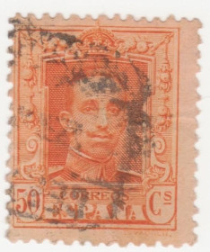 Іспанія Испания ^/--/^ Испания  1922 г. № 287 гашеная ^_^^^ Іспанія 1922 р. No 287 гашена - фото фото фото