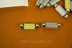 Аксесуари Аксессуары ^/--/^ Лампочка, автомобільна, LED, C /--/ 5 /--/ W, 1 /--/ шт, 41 /--/ мм, 33 LED, з радіатором ^_^^^ Лампочка, автомобильная, LED, C /--/ 5 /--/ W, 1 /--/ шт, 41 /--/ мм, 33 LED, с радиатором - фото фото фото