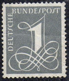 Інші країни Другие страны ^/--/^ ФРН 1955 - Цифрова   (Гб) ^_^^^ ФРГ 1955 - идеологическая (Гб) - фото фото фото