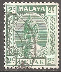 Малайзія Малайзия ^/--/^ Бр.Малайя        (Перак) 1939 Sc.85 гаш. ^_^^^ Бр.Малайя (Перак) 1939 Sc.85 гаш. - фото фото фото