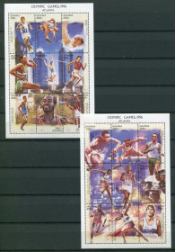 Спорт Спорт ^/--/^ Уганда  Uganda Sport  Mi 1798-1815 ОИ летние Atlanta 1996 MNH ^_^^^ Уганда Uganda Sport Mi 1798-1815 ОІ літні Atlanta 1996 MNH - фото фото фото