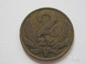 - року - года ^/--/^ Польша 2 злотых 1977 года #13892 ^_^^^ Польща 2 злотих 1977 року #13892 - фото фото фото