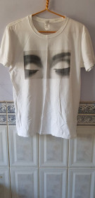 Футболки, майки Футболки, майки ^/--/^ Футболка &amp;quot;Adele&amp;quot;  (100% cotton, L, Bangladesh) б/у ^_^^^ Футболка &amp;quot;Adele&amp;quot; (100% cotton, L, Bangladesh) б/у - фото фото фото
