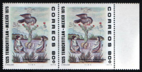 Центральна Америка Центральная Америка ^/--/^ Мексика  (1975) 650 лет Теночтитлану ^_^^^ Мексика (1975) 650 років Теночтітлану - фото фото фото