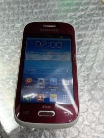 Samsung Samsung ^/--/^ #1036 Sklad Телефон Samsung S /--/ 6312 Galaxy Young Duos Red ^_^^^ Телефон Samsung S /--/ 6312 Galaxy Young Duos Red - фото фото фото