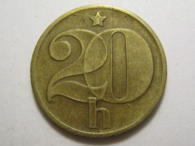 Чехословаччина Чехословакия ^/--/^ Чехословакия 20 геллеров 1977 года 37415 ^_^^^ Чехословаччина 20 геллерів 1977 року 37415 - фото фото фото